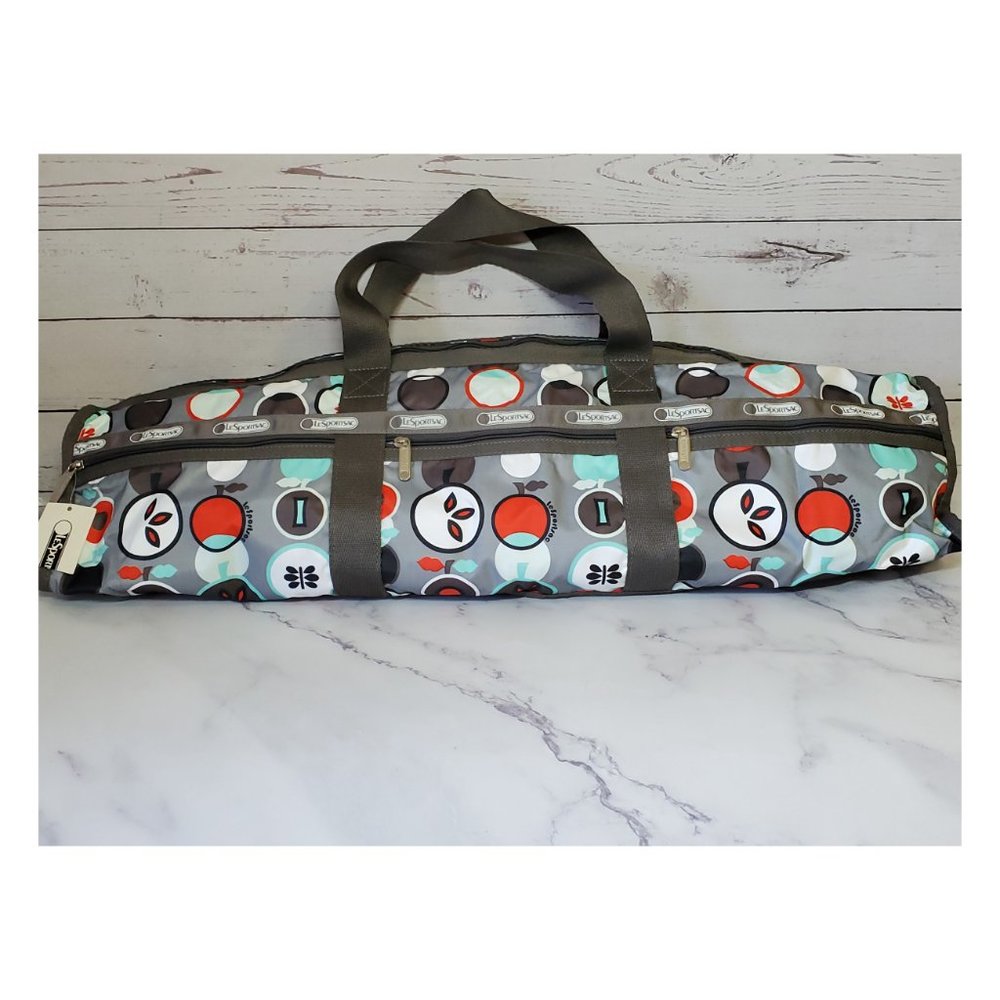 LeSportsac Lotus Yoga Mat Gym Bag 7835-4751 BEBOP - Picture 3 of 7